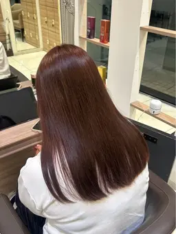 韓国アイドルっぽいブリーチ無しダブルカラー