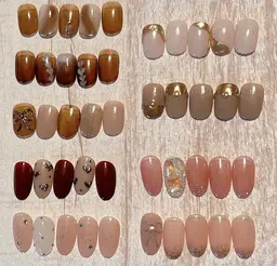 🉐トレンドネイル🌈定額デザイン＋甘皮ケア＋保湿オイル