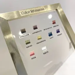 【カラーマツエク】🌈カラーエクステ100本まで🌈初回オフ無料✨コーティング仕上げ付き✨