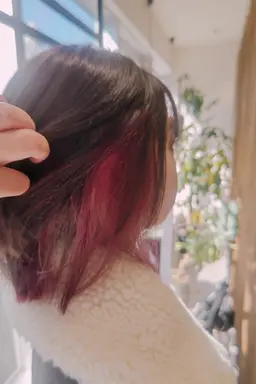 カット+インナーカラー＋ケラスターキャビアトリートメント