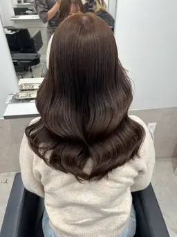 カット+カラー+コアミートリートメント(髪質改善TR)