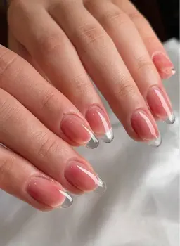 クリアフレンチ(ポリジェル長さ出し）