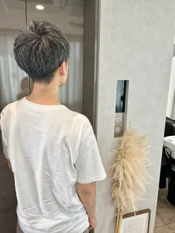 【メンズ限定メニュー】カット+眉カット+5minヘッドスパ💈