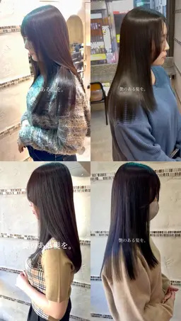 【★髪質改善★】艶カラー＋TOKIOトリートメント