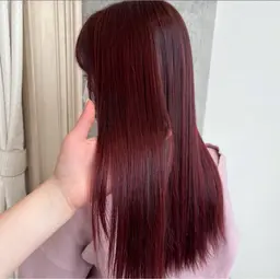 🌟人気メニュー🌟🈹本日限定🈹🌷ブリーチなしダブルカラー+髪質改善トリートメント🌷