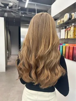 《当日限定》【🌺早い者勝ち‼️🌺】👑ブリーチリタッチ＋透明感カラー＋トリートメント👑