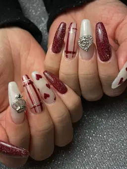 2月限定クーポン💚アート5本まで込み✨パーツ6個までは無料😍