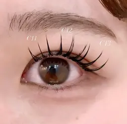 🎀フラットラッシュ  120本🎀LEDエクステ(オフなし)