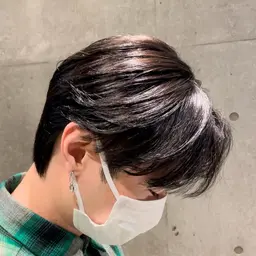 韓国式ダウンパーマ＋メンズカット ¥12000