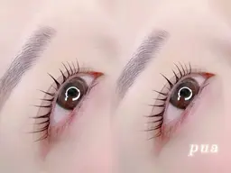 【束間・イマドキ🍒】ナチュラル目元ぱっちり上まつ毛パーマ￥3980