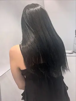 カラー×Aujuaトリートメント×前髪.お顔周りカット