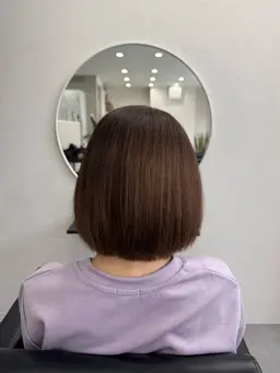 カット+地毛風縮毛矯正+オージュアトリートメント