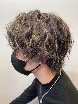 【ミニモ限定価格✨️】カット･ツイストスパイラルパーマ･メッシュ