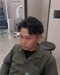 パーマ🧑🏼‍🦱