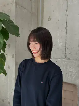 【ミニモ限定価格✨】前髪縮毛矯正+前髪カット✨朝のセットが超ラクに！ピンピンではなく自然な前髪、内側の癖でお悩みの方も！