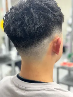 メンズ短髪系カットのみ(フェードスタイル、スパイキースタイルなど)