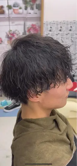 波内パーマ、ツイストパーマ、ニュアンスパーマ(カット込み)