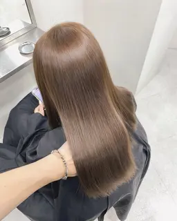 🫧韓国風顔周りカット､前髪カット＋髪質改善ケアカラー＋超音波トリートメント＋スタイリング🫧