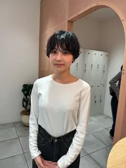 【ショートカット、ショートボブパーマモデル募集中👩🏻🦱🌀】別担、系列店舗の四條畷店での募集になります!