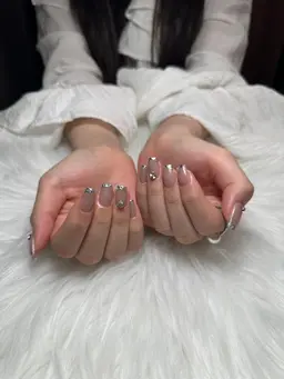 大人上品✨ガラスフレンチ🎀 【オフ込み】