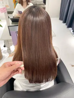 髪質改善ストレート＋プチトリートメント　　　　　　　　カットなし