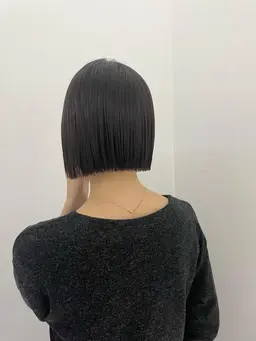ボブカット➕ナノケアトリートメント