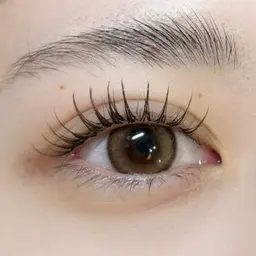 フラットラッシュ100本(アイシャンプー付)  ★brown+500円★w flat+1000円 ★LED+1500円