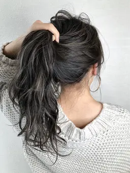 ダメージレス🐋ハイライトカラー(ケアブリーチ込み)+ oggiottoトリートメント