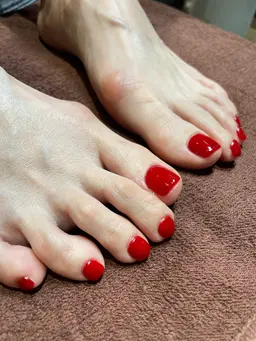 ✨超お得！オフ無料✨【オフあり】フットワンカラーorラメ