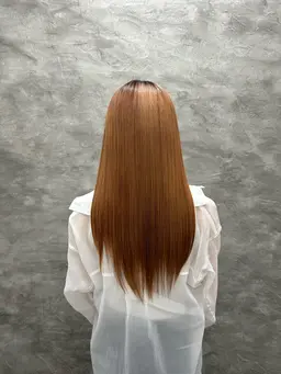 【ブリーチ毛でも🙆‍♀️縮毛矯正】酸性ストレート➕髪質改善トリートメント🌟