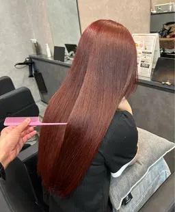 💞限定価格💞ブリーチなしWカラー🫧＋トリートメント付🌿‬✨