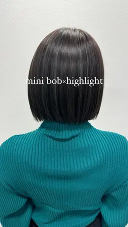 #カット+ハイライト(15枚)+2stepトリートメント