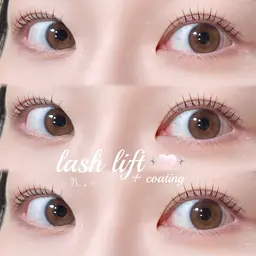 ブラックティントまつげパーマ👀🖤