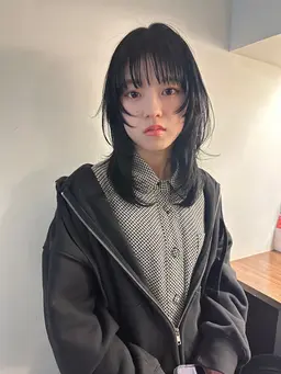 🌈ウルフカット+酸性ストレート🌈