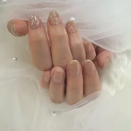 【パラジェル使用】オフ込みフラッシュネイル