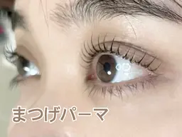 🫧デザイン上まつげパーマ🫧デビュー後スタッフ施術
