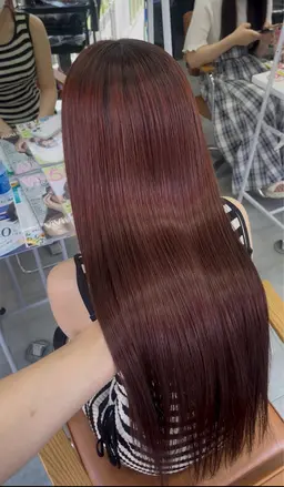 【秋冬に大人気🍁⛄️】暖色カラー➕髪質改善トリートメント