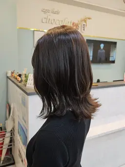 【平日朝限定☀】レディースカット♀️+カラー+うる艶トリートメント