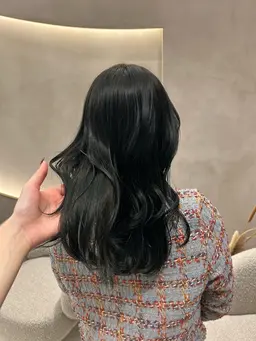 🤍人気メニュー🤍ダメージレス艶髪🇰🇷💕　イルミナカラー + TOKIOトリートメント + カット