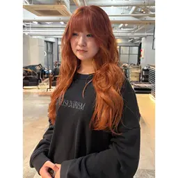 【透明感、発色up💖】ブリーチなしダブルカラー🫧