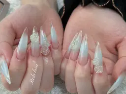 【長さ出し】持ち込みデザイン120分(パーツ付け放題) ¥12880→¥11580