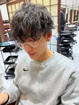 🌈メンズパーマ