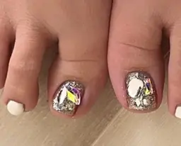 ワンカラー【オフなし】➕2本埋め尽くし🩵🧡色2色まで🩷ラメ可能💜