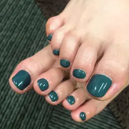 フットネイルワンカラー