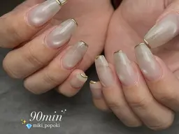 🌷オフ🈚️🎀シンプルコース10本長さ出し【オフなし1.5h】