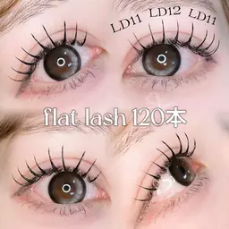 【ミニモ学割🌸】LEDマツエク "LDカール" 100本 ¥7500／120本 ¥8000［再来様／オフ各500円］