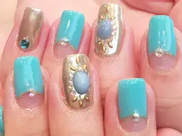 🌈オフ込オーダーメイド🌼150分しっかりアートやり放題&ストーン付け放題⭐️長さ出し10本OK🌟12980円