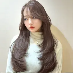 【❤️‍🔥新生活応援❤️‍🔥】垢抜けメンテナンスカット🎀＋透明感カラー🌈高保湿トリートメント🫧韓国学生レイヤー