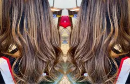 ちょこっとハイライト(シャンプーブロー込)