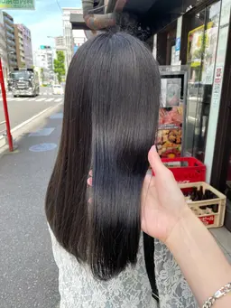 💐winterSALE💐透明感カラー ＋TOKIOトリートメント（パサつきが気になる人にオススメ）